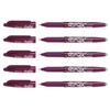 PILOT Frixion Ball 07 Erasable Rollerball Pens Medium Tip Burgundy