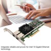 10GbE Network Card Dual RJ45 Port 10 Gigabit Ethernet Network
