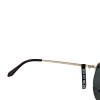 Quay Australia High Key Micro Sunglasses Medium Gold Polarized