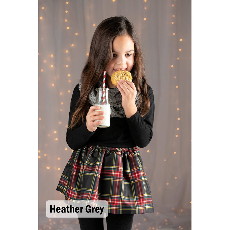 Funky Junque Kids Infinity Scarf - Solid Black