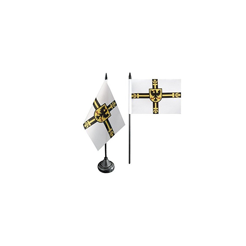 Flaggenfritze Table Flag German Order of Knights + Free Sticker