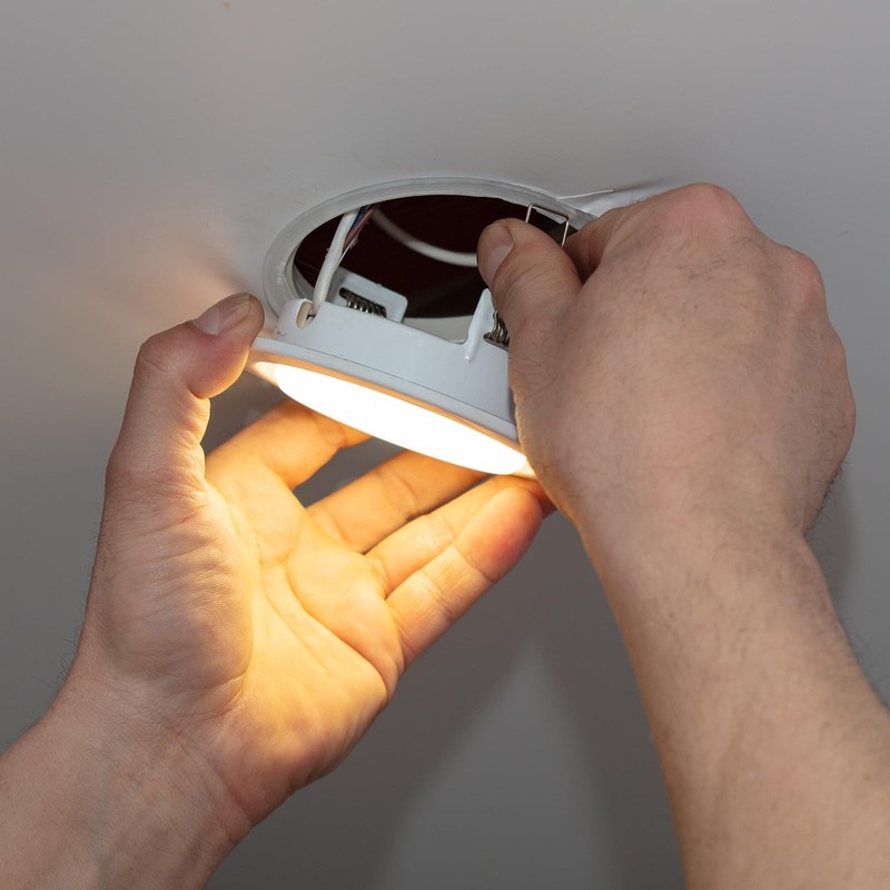 PATIKIL 40 x 20 mm Ceiling Light Spring Clamps Pack