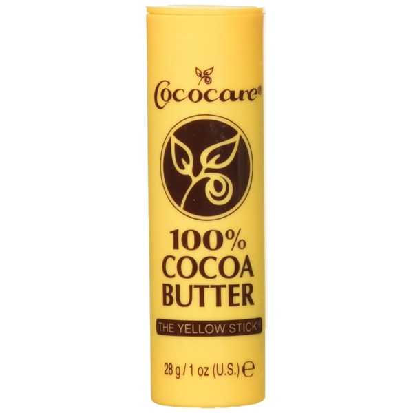Cococare 100% Cocoa Butter Stick, 1 oz, Pack of 4