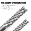 EU_HOZLY 3.175mm Carbide End Mill Engraving Bits CNC PCB Machinery
