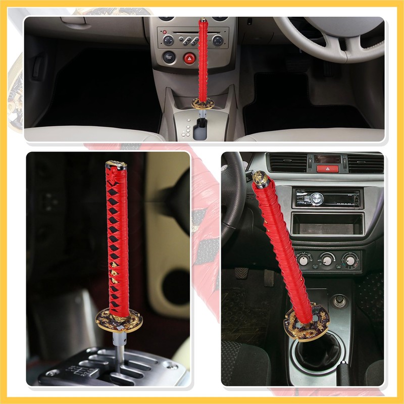 REPAIROCK 26cm Samurai Sword Style Gear Shifter Lever Katana Shift