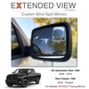 Custom Blind Spot Mirrors - Compatible With 2009- Present 4th