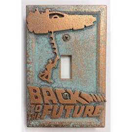 Sci-Collectables Back to the Future - Light Switch Cover - Aged Copper/Patina