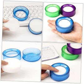 DIYEAH 5pcs Money Counting Water Box Accessories Hand Counting Tool Finger Damper Bank Money Specialty Tools Finger Tool Counting Paper Hand Tools The Tools Moisten Office Sponge Supplies