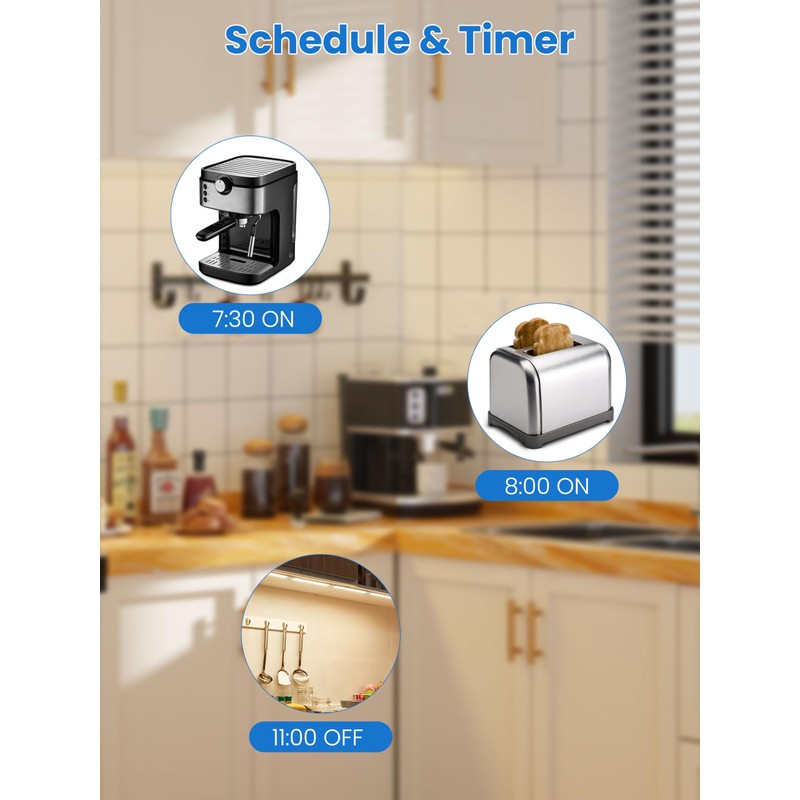 Smart Plug Alexa Plugs, EIGHTREE Smart Plugs That Work With