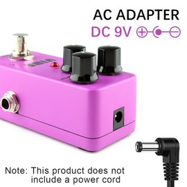 KOKKO Guitar Mini Effects Pedal Vibe FUV2 Simulate Rotating Horn Effector Portable Guitar Pedal for Electric Guitar True Bypass Footswitch Speaker Effect Sound Processor
