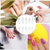 Healeved Diy Full Cover Fake Nails 600pcs Water Drop Shape