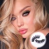 Dirbeauty Fluffy False Eyelashes Mink Lashes 8D Volume False Eyelashes
