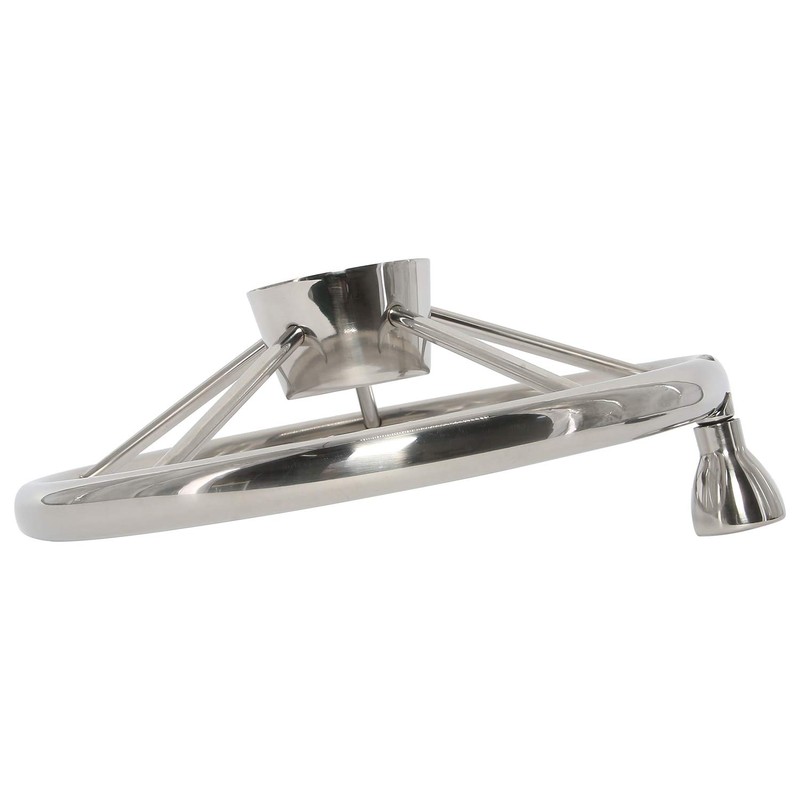 NovelBee 5 Spoke Dia.11" Stainless Steel Boat Steering Wheel with