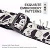 YIKOKO Guitar Strap 2", Cotton Print Panda Guitar Straps with