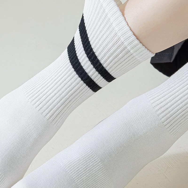 micsun 6 Pares Calcetines de Algodón para Mujer, Calcetines Deportivos