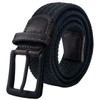 Alfili Belt, Men's, Business, Casual, Mesh Belt, Large Size, Elastic