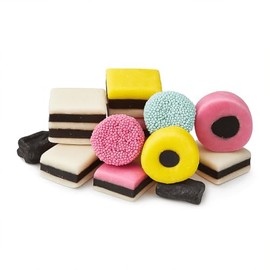 Snack Attack Gustaf's Licorice Allsorts Gummy Candy Assortment Sweet & Chewy Classic British Confection Double-Bagged Freshness Kids & Adults 5lb Bag