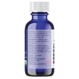 Swanson WIO Rosemary Essential Oil - 1oz Bottle - Compatible with Essential Oil Diffusers, Baths, External Use - Organic Essential Oil That Supports Mood, Sleep, Stress Support, Mental Wellness