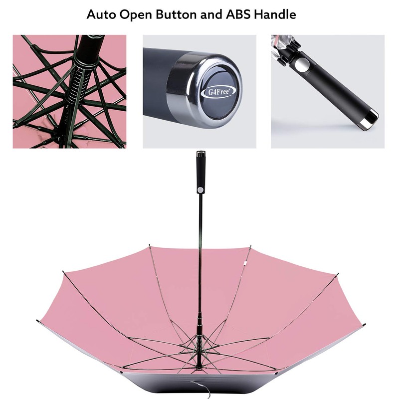 G4Free 62 Inch UV Protection Golf Umbrella Extra Large Windproof
