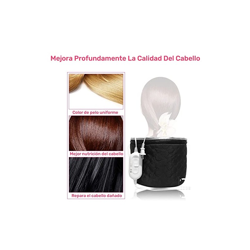 Tratamiento con Vaporizador Trmico para el Cabello Gorro de Spa
