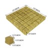 TEXALAN(R) 1.5"X1.5"X1.5" Rockwool Hydroponic Starter Plug Soilless Cultivation Grow Cubes