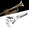 Tenor Large Shank Mouth Piece,Trombone Mouthpiece,Metal 12.7mm 5G Wind Instrument