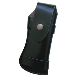 BUGUUYO Outdoor Accessories Set Folding Sleeve Chef Leather Case Cover Camping Leather Cutter Sleeve Kitchen Convenient Cutter Guard Pu