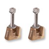 Swimcare Brass Pool Ladder Rail Wedge Anchor Kit (2 Pack)