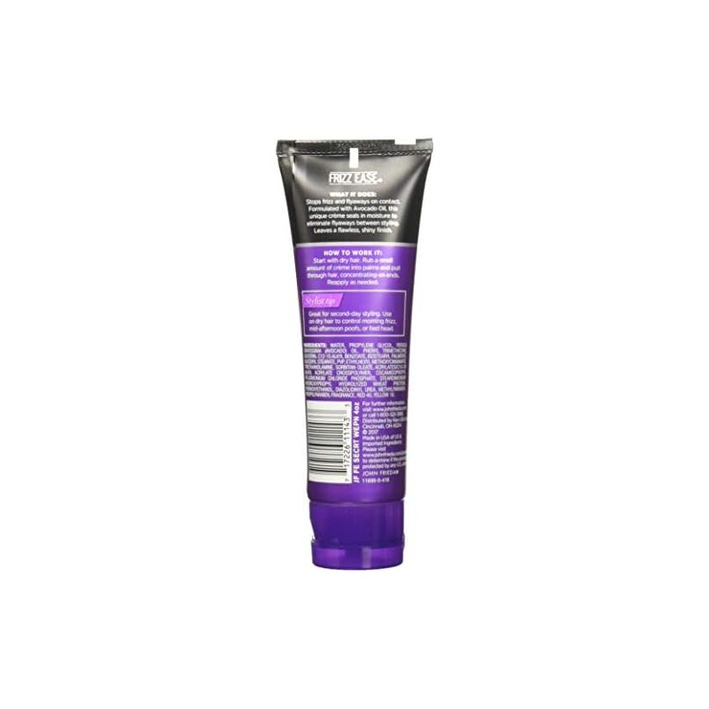 Frizz-Ease Secret Weapon Flawless Finishing Creme, 4-Ounce Tube by Frizz