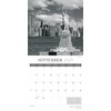 New York B&W 2025 Large Wall Calendar, by Fresh Publishing,