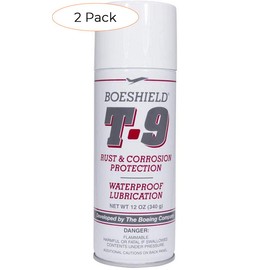 BOESHIELD T-9 Rust & Corrosion Protection/Inhibitor and Waterproof Lubrication, 12 oz. (Pack 2)