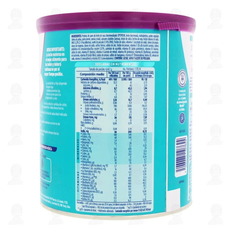 Nestlé INFANT FORMULA NAN 2 OPTIMAL-PRO 6-12 MONTHS 26.8oz. /