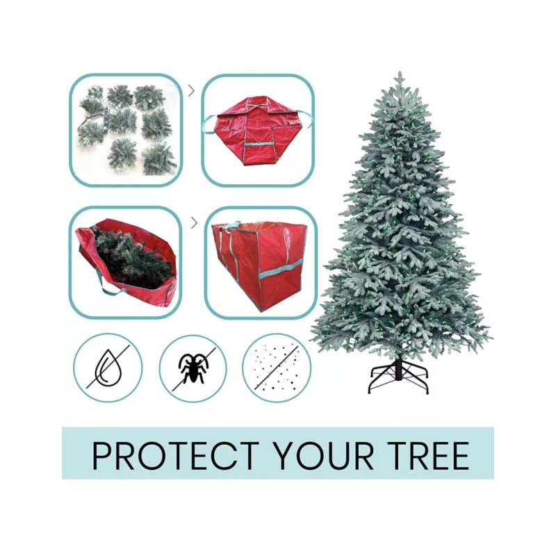 Clutter Armour Christmas Tree Storage Bag Tote Fits 7.5 ft