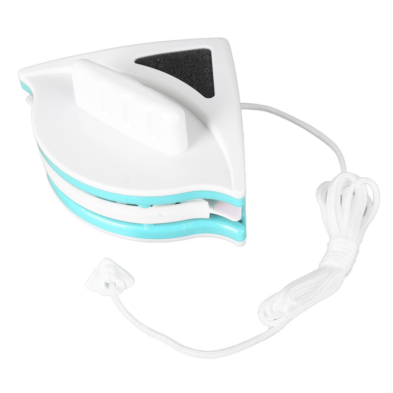 Window Double Side Wiper Plastic Ergonomic Handle Magnetic Glass Cleaning