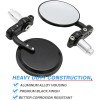 Dreamizer Motorcycle 7/8" Bar End Side Mirrors For Ducati Monster