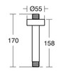Ideal Standard Idealrain Vertical Ceiling Arm