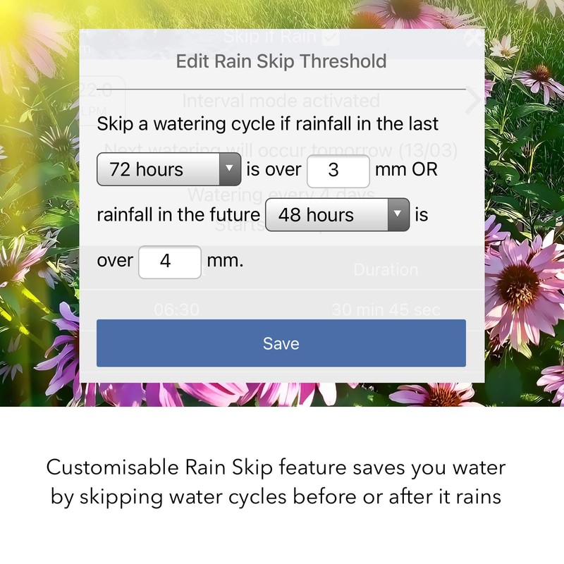LinkTap G1S Wireless Water Timer (Gateway Not Included), Smart Irrigation