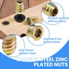 MILYARD 30 Sets 1/4-20 Threaded Insert and Bolt for Wood,