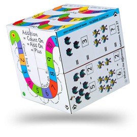 ZooBooKoo Educational Addition and Subtraction Cube Book