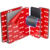 Heavy-Duty Hook and Loop Strips Adhesive: 4 Sets Heat Resistant