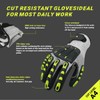 ZenQeek Cut Resistant Work Gloves for Men and Women Used
