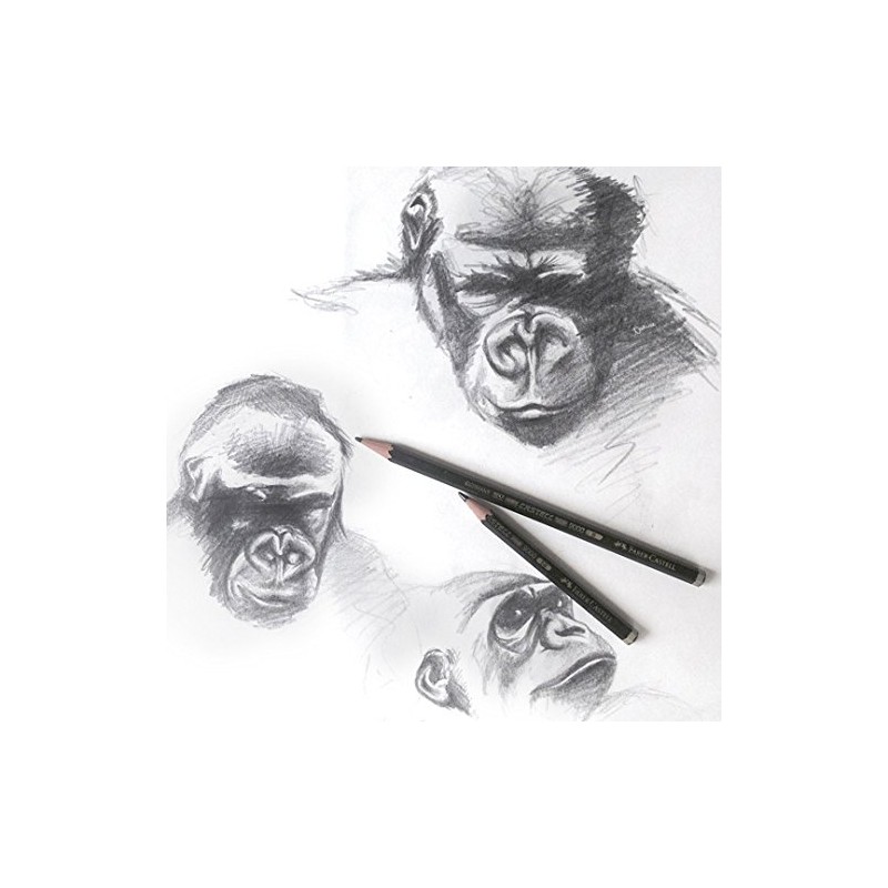 Faber-Castell b-9000 – 2H-2 – Blister Pack with 2 Graphite