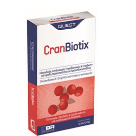 Quest Cran Biotix, 30 Capsules