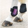 Shires Arma Fetlock Boots - Black/Plum: Cob/Full