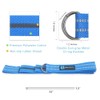 A AZURELIFE Premium2 in 1 Yoga Mat Strap, Adjustable Anti-slip