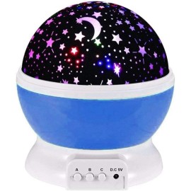 Star Master KD Star Master Projector, Night Light for Kids, 12 Color Changing Modes (Blue)