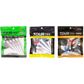 CMC Design Tour Tee 3 Pack - Tour Tee Pro + Tour Tee Combo Pack + Tour Tee Mini - Reusable, Made w/Recycled Plastic and Unbreakable