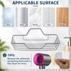2 Pack soap Holder Shower, Adhesive soap Dish for Bathroom