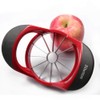 Beylos Easy Grip Apple Corer Slicer-Divider-Cutter-Wedger, Ergonomic Rubber Grip Handle,