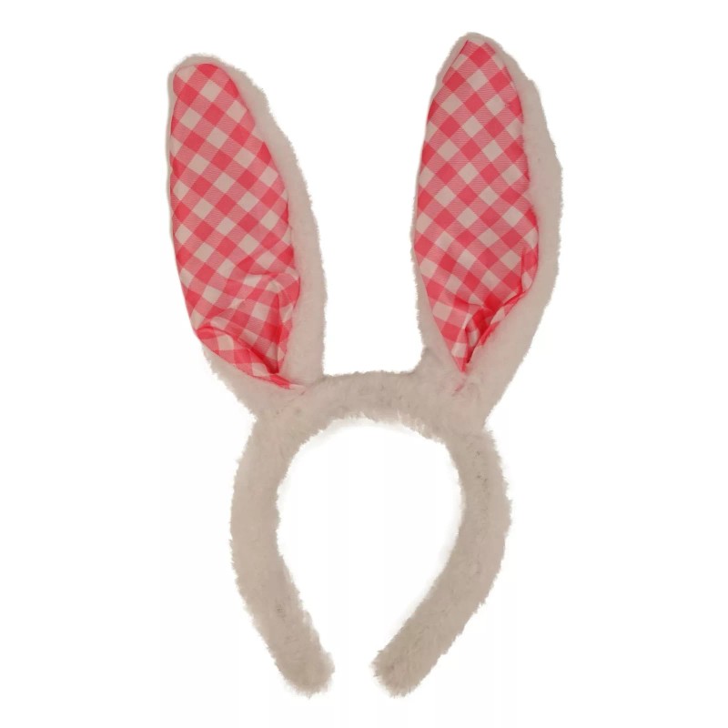 Plush Easter Bunny Ears Headband (4 Pack, Styles Vary, 6